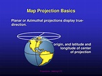 PPT - Map Projection Basics PowerPoint Presentation, free download - ID ...