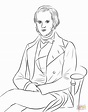 Charles Darwin coloring page | Free Printable Coloring Pages