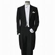 Custom Made to Measure black tailcoats with left chest pocket,WHITE ...