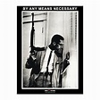 Items similar to Malcolm X "By Any Means Necessary" Gun Poster on Etsy