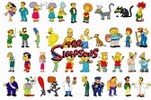 Los Simpsons Personajes Colección Completa 44 Imágenes - Etsy