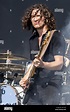 Charlie Salt on stage as Blossoms play the 2016 Boardmasters surf and ...
