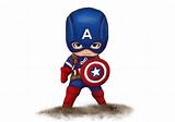 Captain America by KaryeOfficialArt | Capitan america dibujo ...