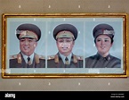 Official portraits of the Dear Leaders and Kim Jong suk in military ...
