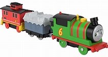 Thomas & Friends Percy & Brake Car Bruno Motorized Vehicle Set ...