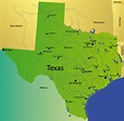 High Detailed Texas Map