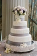Cakes + Desserts Photos - Elegant Wedding Cake with Lavender Ribbons ...