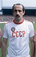 David Kipiani lines up for the Soviet Union before the FIFA World Cup ...
