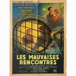 BAD LIAISONS French Movie Poster - 23x32 in. - 1955 2