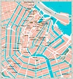 Den Haag Netherlands Tourist Map - Den Haag • mappery