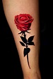 Rose tattoo. Love it. Tattoo & Photo crd: Jeremy Brown. - Rose tattoo ...