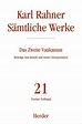 Karl Rahner Sämtliche Werke / Sämtliche Werke Bd.21/2, Teilbd.2 von ...