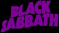 Black Sabbath Logo Purple