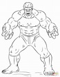 Hulk para Colorir e Imprimir - Muito Fácil - Colorir e Pintar