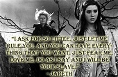 Labyrinth: I ask for so little. Just let me rule you, and you can have ...