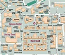 stanford university campus map | Stanford university campus, College ...