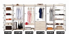 卡蜜拉開放式組合衣櫃 - 線上購物 - 德川家具