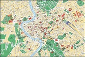 Mapas de Roma - Itália | MapasBlog