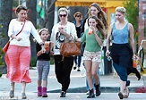 Jennie Garth steps out for some quality time with her three daughters ...