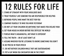 12 rules for life peterson - pnaly