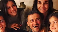 Luis Enrique celebra su cumpleaños en familia