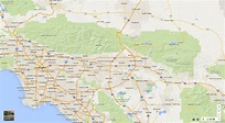 Los Angeles California Google Maps - Printable Maps