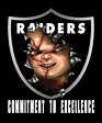 Raiders Shield Jon Gruden Chucky Men's | Etsy