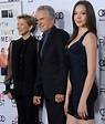 Warren Beatty and Annette Bening Beatty with Daughter Ella Beatty a ...
