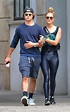 Nina Agdal boyfriend Jack Brinkley-Cook leave the gym in New York ...