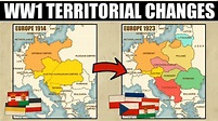 Territorial Changes After WW1 - YouTube