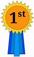 Free Clipart: 1st Place Ribbon | cross37