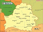 Białoruś mapa