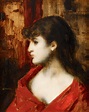 Lot 79 - JEAN JACQUES HENNER (FRENCH 1829-1905)