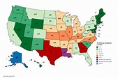 Map Of Us Counties With Names - United States Map