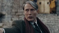 Gellert Grindelwald played by Mads Mikkelsen