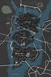 Gotham | Gotham city map, Gotham city, Imaginary maps