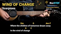 Wind Of Change - Scorpions (Guitar Chords Tutorial with Lyrics ...