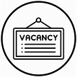 Job Vacancy Icon Style 9485519 Vector Art at Vecteezy