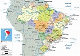 Mapa da Brasil para imprimir | Descargar GRATIS