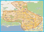 City Of Calabasas Map - TravelsMaps.Com
