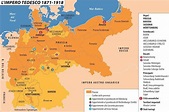 Germania, L’impero tedesco 1871-1918 (carta) - Limes
