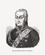 Friedrich Von Kleist Prussian Field Marshal Woodcut Published 1893 ...