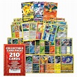 POKÉMON Trading Card Game 200 Assorted Cards – 3 GX, 3 Holograms, 4 ...
