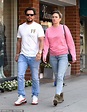 Mark Wahlberg and wife Rhea Durham keep it casual in stonewash jeans ...