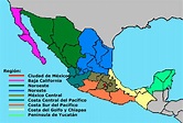 Regiones de México de México para explorar en nuestros viajes y aventuras.