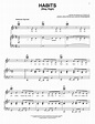 Tove Lo "Habits (Stay High)" Sheet Music | Download PDF Score 157970