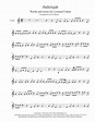 Hallelujah - Violin By Leonard Cohen - Digital Sheet Music For ...