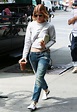 KATE MARA in Jeans Out and About in New York - HawtCelebs