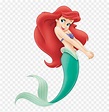 Ariel Little Mermaid Png, Transparent Png - vhv