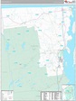 Clinton County, NY Wall Map Premium Style by MarketMAPS